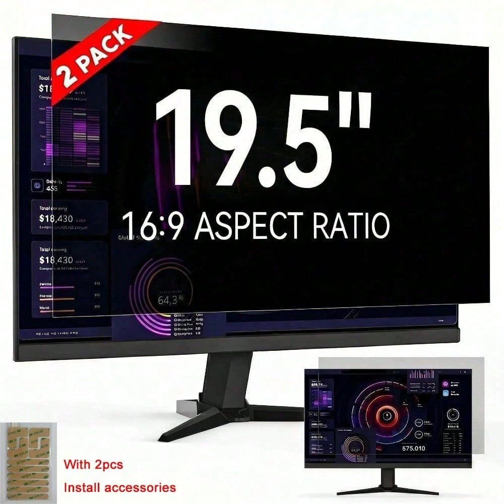 Monitor Privacy Filter - [Pack de 2] Filtre de confidentialité
