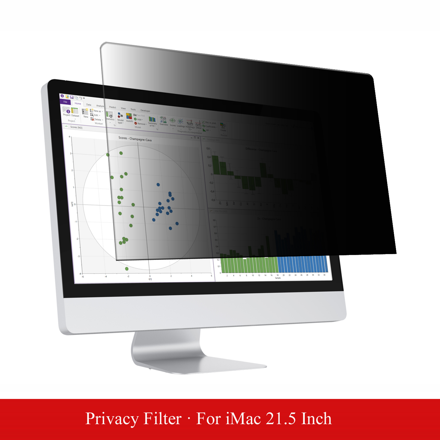 Monitor Privacy Filter - Film de protection d'écran antireflet pour