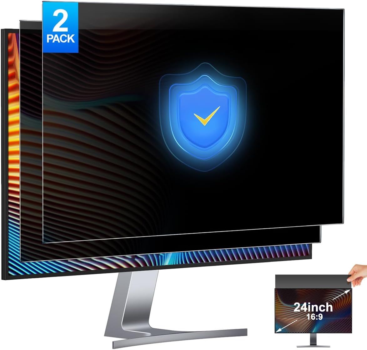Monitor Privacy Filter - Filtre d'écran de confidentialité pour ordinateur,