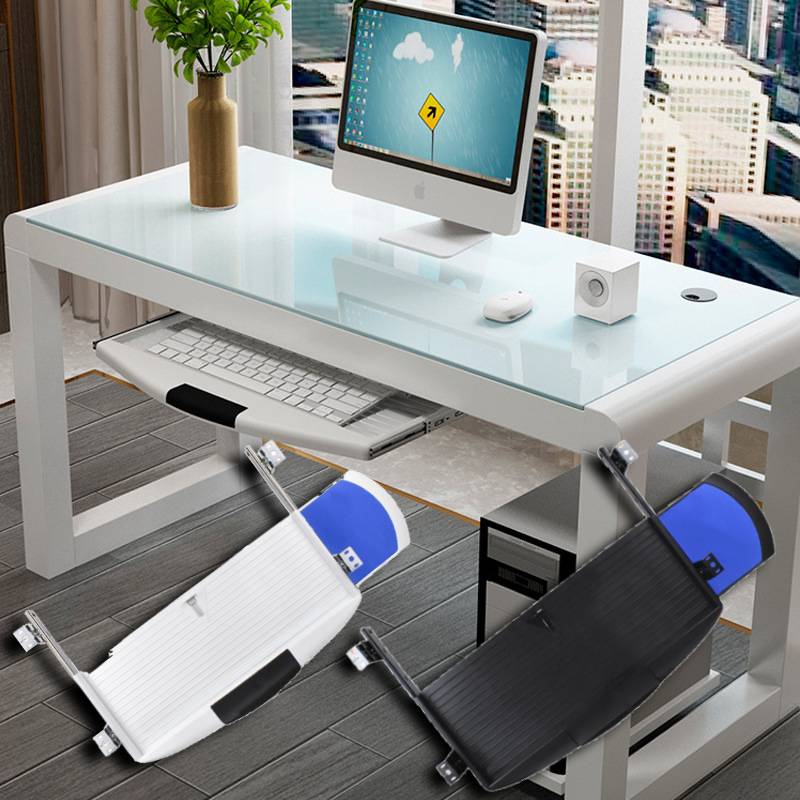 Keyboard Drawer Under - Organisateurs de clavier polyvalents pour ordinateur,