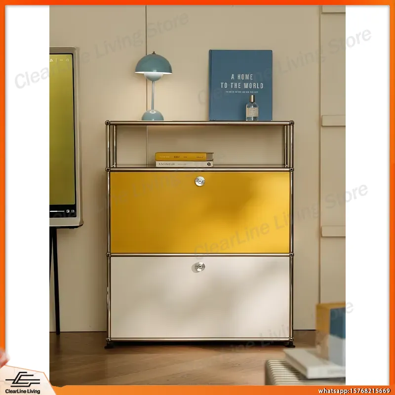 Office Furniture And Equipment - Armoire de rangement en acier inoxydable,