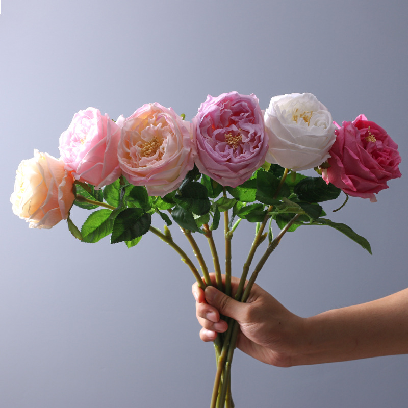 Office Furniture Brands - Pivoine Rose Artificielle au Toucher Réel