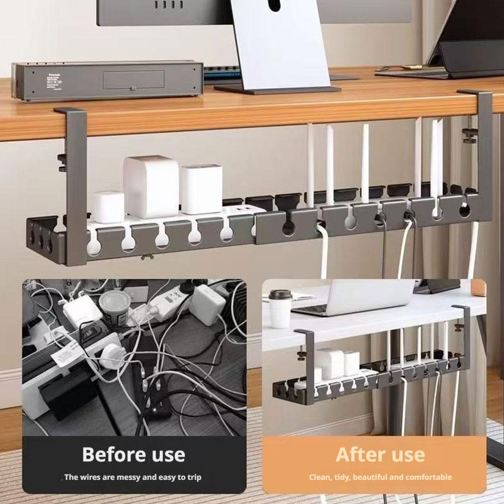 Gestion des câbles extensible  - Cable Tray Under Desk avis et prix