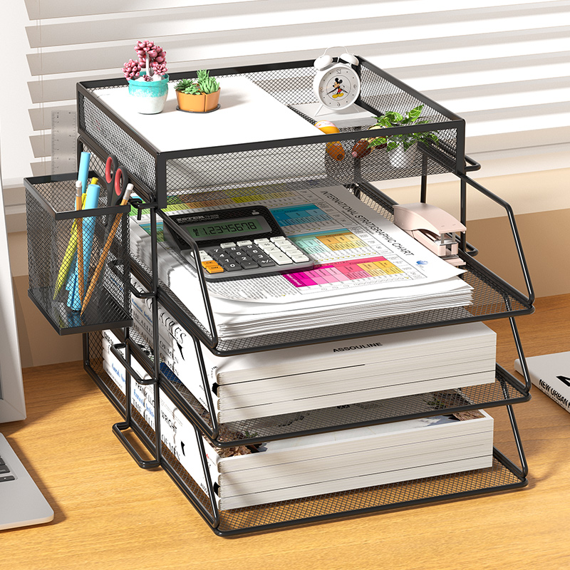 Bureau A4 papier bureau organi - Desktop Filing Tray avis et prix