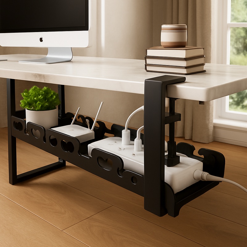 Plateau en fil métallique à fi - Cable Tray Under Desk avis et prix