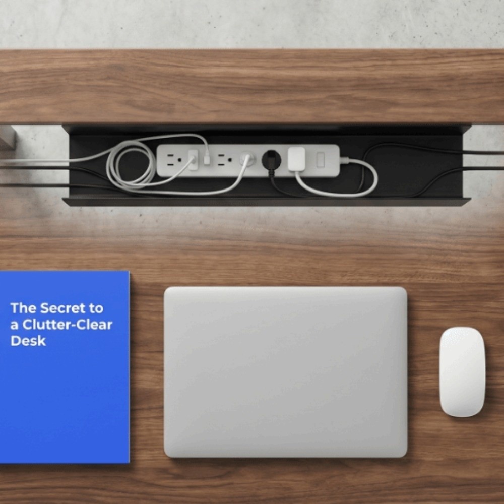 Bac de gestion des câbles sous - Cable Tray Under Desk avis et prix